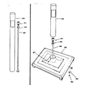 Kenmore 2582357890 post and patio base diagram