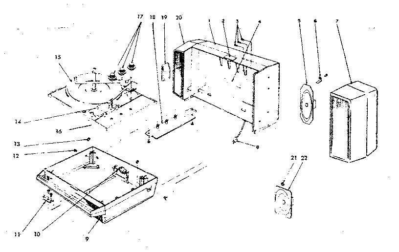 LXI 17129240500 cabinet diagram