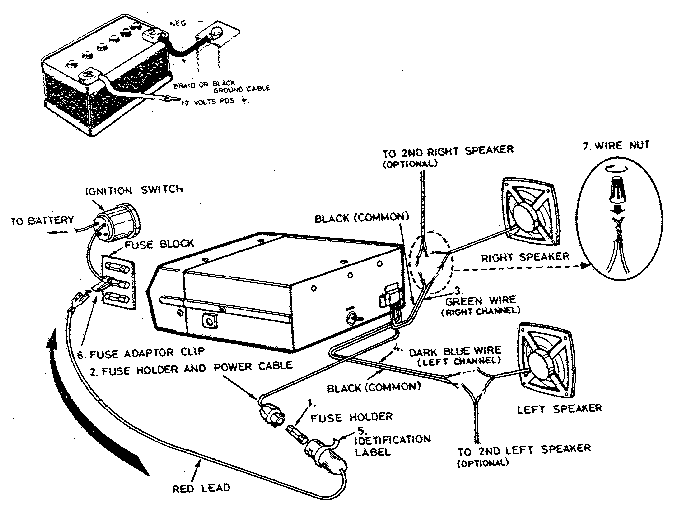 LXI 56450440 electrical connections diagram