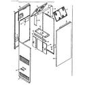 Kenmore 867762350 cabinet diagram