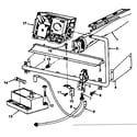 Kenmore 867762360 gas burners and manifold/762360 diagram