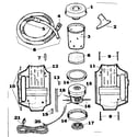 Kenmore 20861140 unit parts diagram