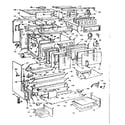 Kenmore 103796630 cabinet diagram