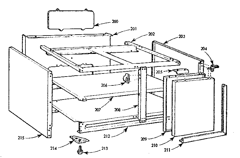 Kenmore 103700900 model number 103.700420 base cabinet diagram