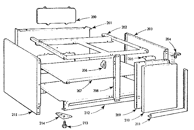 Kenmore 103700900 model number 103.700900 base cabinet diagram