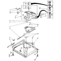 Kenmore 11081860800 machine base diagram