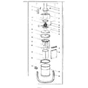 Craftsman 17846-SHOP VACUUM head filter assembly diagram