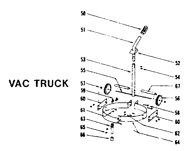 Craftsman 17846-SHOP VACUUM vac truck diagram