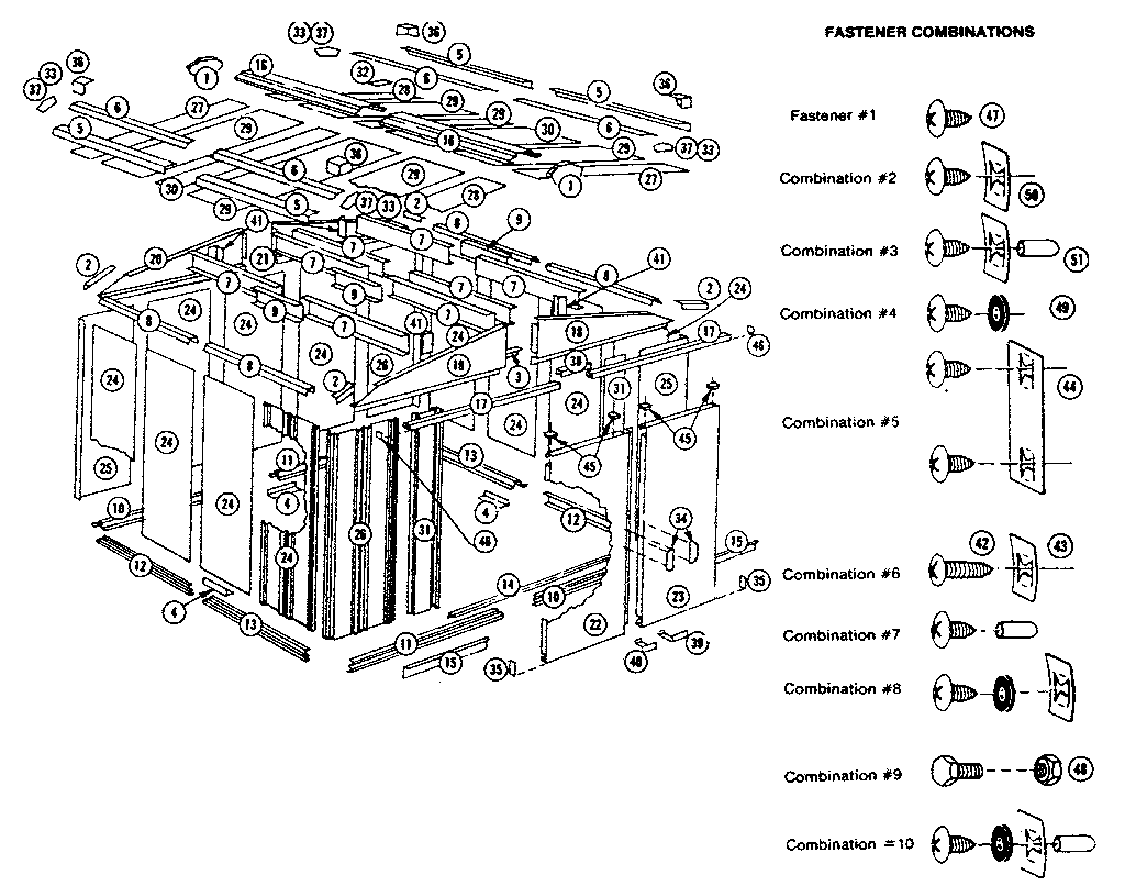 Sears 69660412 replacement parts diagram