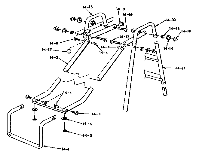 Sears 70172743-77 slide assembly diagram