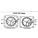 Kenmore 103240830 clock and timer diagram