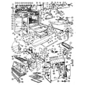 Kenmore 103241710 gas range diagram