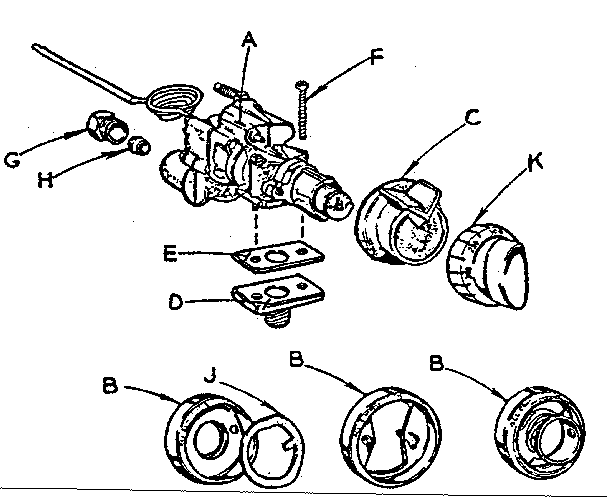 Kenmore 103248928 0ven thermostat diagram