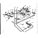 Kenmore 103251001 burner section diagram