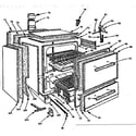 Kenmore 103251001 cabinet diagram