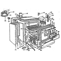 Kenmore 103253010 body section diagram