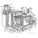Kenmore 103258060 body section diagram