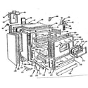 Kenmore 103266015 body section diagram