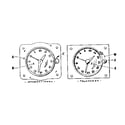 Kenmore 103275601 clock and timer diagram