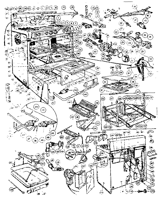 Kenmore 103291610-S body section diagram