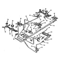 Kenmore 103292010 burner section diagram