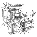Kenmore 103292010 body section diagram