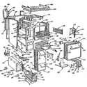 Kenmore 103293010 body section diagram