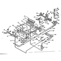 Kenmore 103296010 burner section diagram