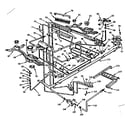 Kenmore 103298071 burner section diagram