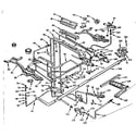 Kenmore 103299074 burner section diagram