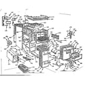 Kenmore 103299074 body section diagram