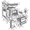 Kenmore 103642511 body section diagram