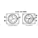 Kenmore 103659910 clock and timer diagram