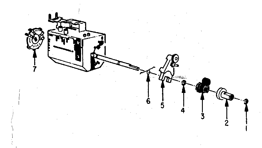 LXI 52841960301 vhf mechanical diagram