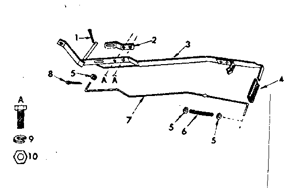 Craftsman 917253331 snowplow conversion kit diagram
