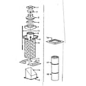 Kenmore 155843241 replacement parts diagram