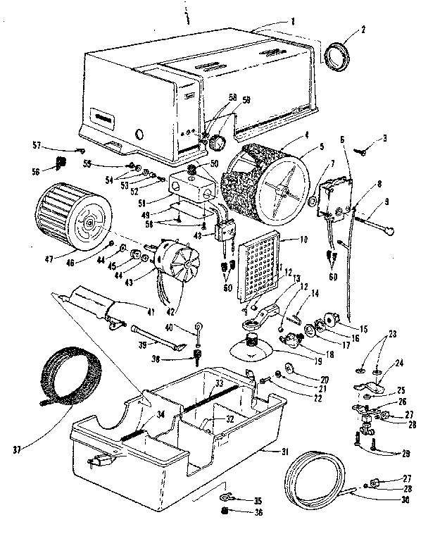 Kenmore 30393151 replacement parts diagram