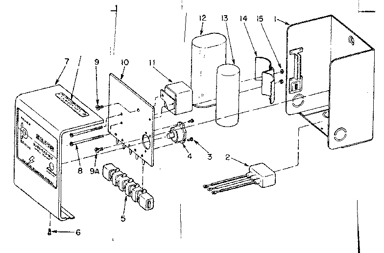 Sears 39028670 control box diagram