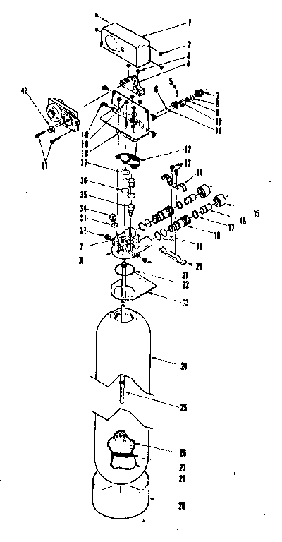 Kenmore 62534211 unit parts diagram