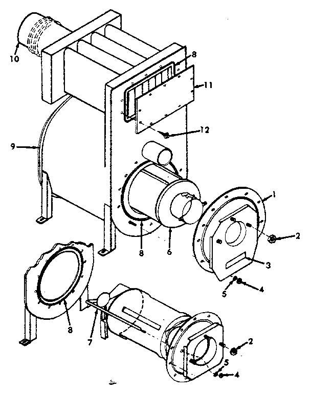 ICP NLOC200AH01 heat exchanger diagram