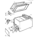 Kenmore 106712061 freezer parts diagram