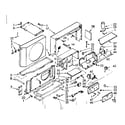 Kenmore 10671281 air flow parts diagram