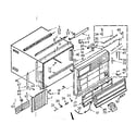 Kenmore 10671281 cabinet parts diagram
