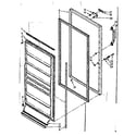 Kenmore 106722560 door parts diagram