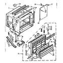 Kenmore 10673960 cabinet parts diagram