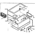 Kenmore 198713620 cabinet parts diagram