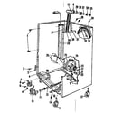 Kenmore 587727011 frame diagram