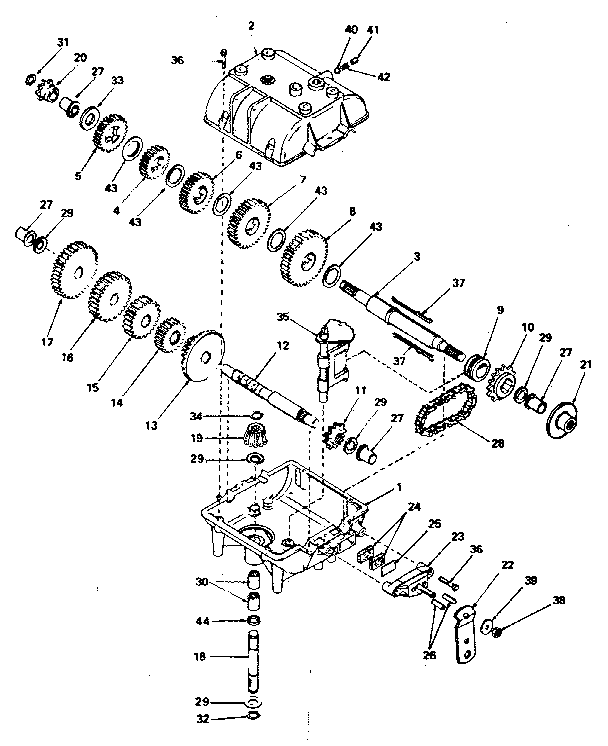 Craftsman 502254130 replacement parts diagram