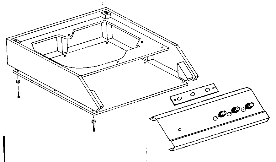 LXI 13290010300 cabinet associated parts diagram