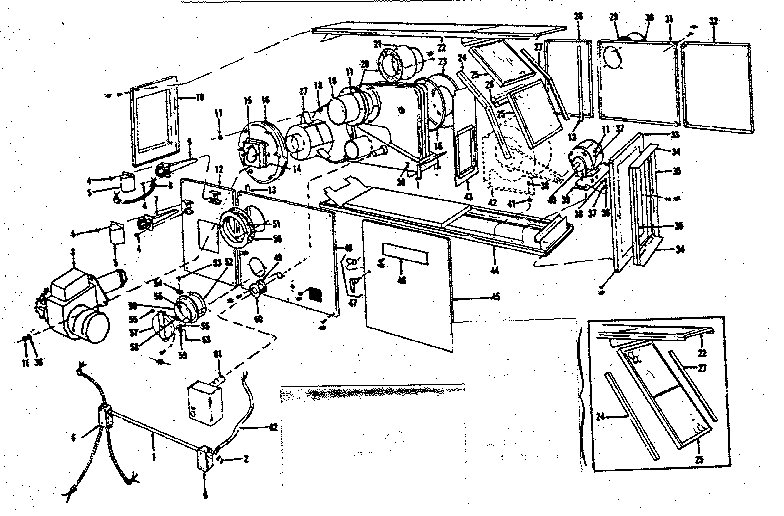 Kenmore 86761841 furnace assemblies diagram